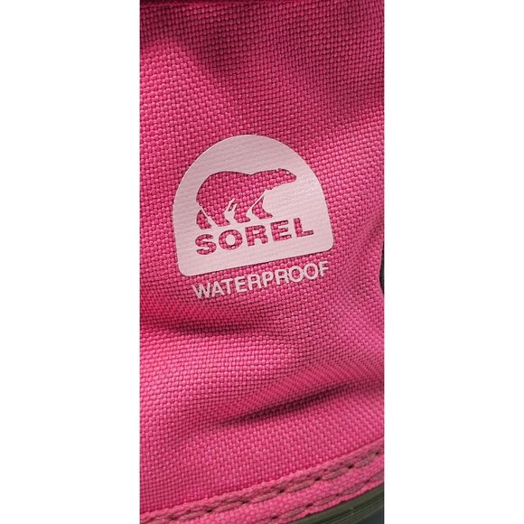 SOREL Kids' Yoot Pac Nylon Snow Boot Ultra Pink Alpine Tundra Size 13 - Picture 10 of 13
